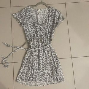 Cute Floral Print Summer Dress
